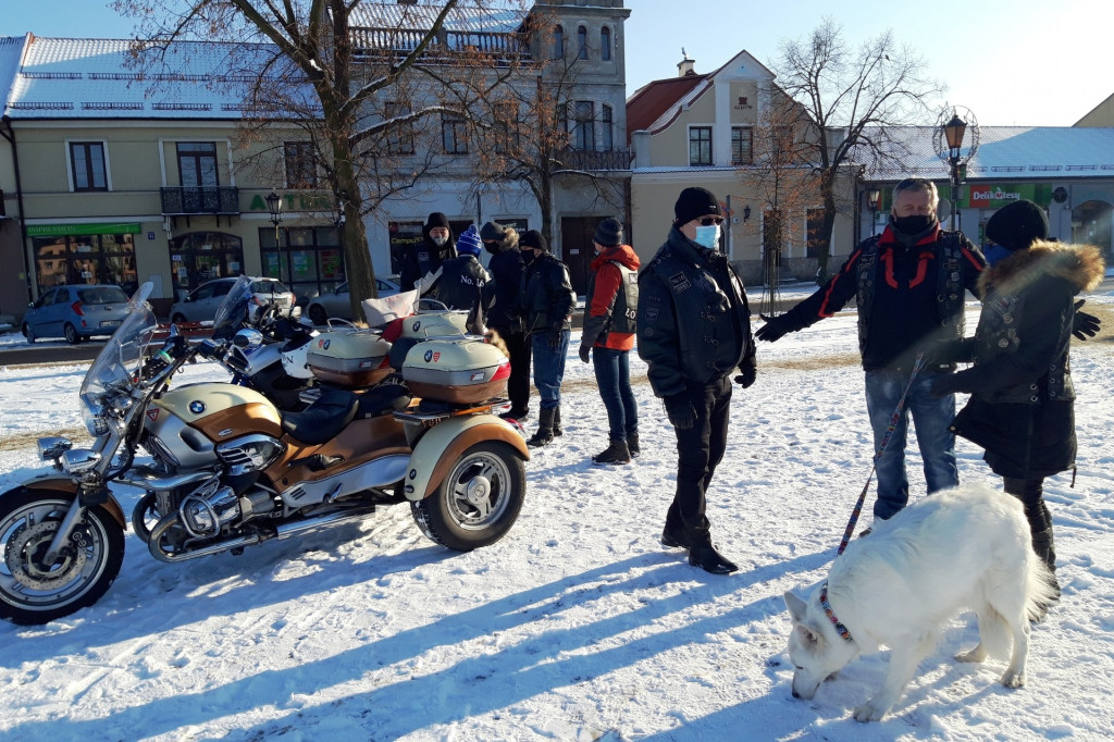 Łowicki Klub Motocyklowy No.16 też zagrał z WOŚP