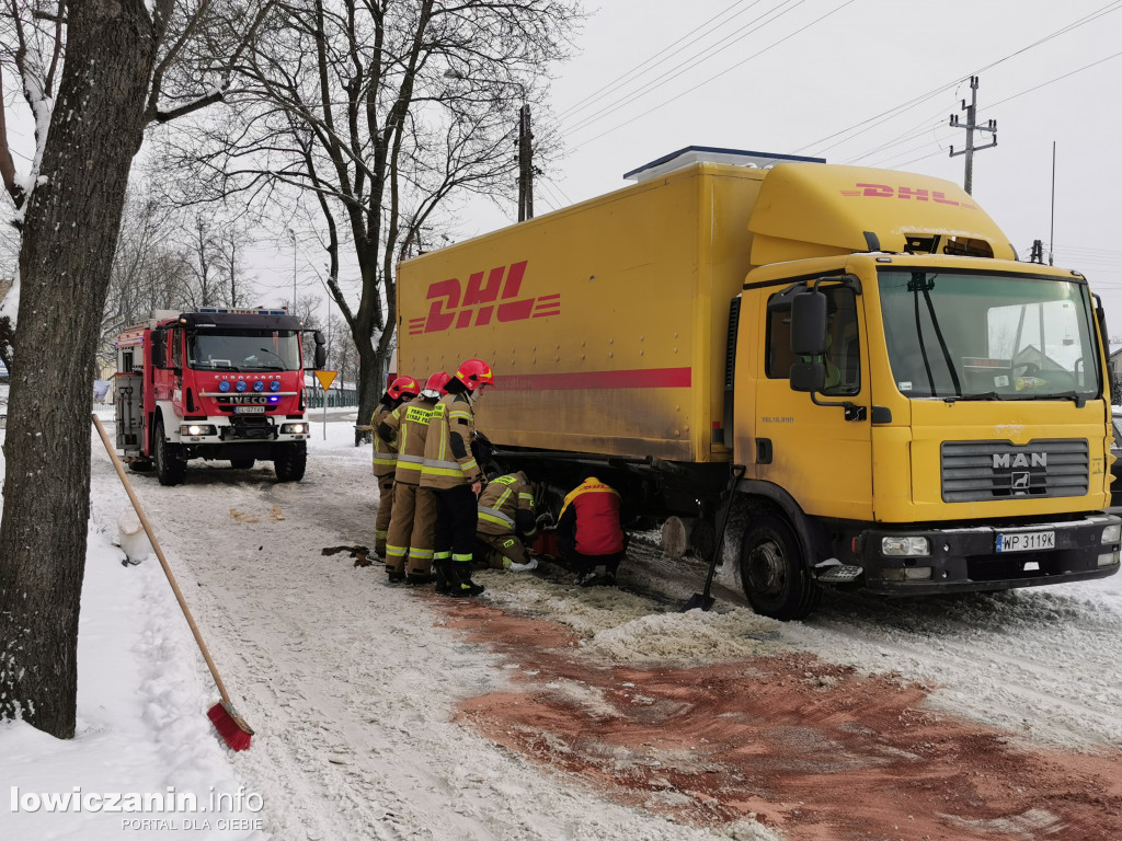 Kolizja na ul. Powstańców