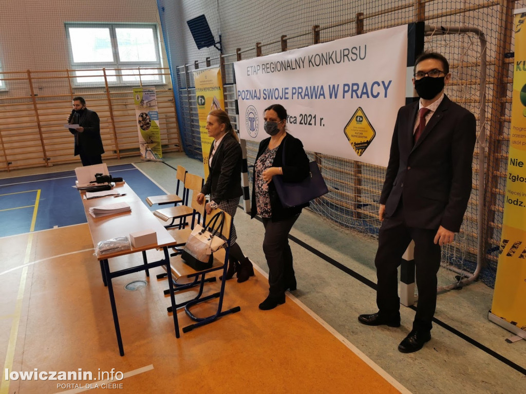 Poznaj swoje prawa w pracy - konkurs w ZSP nr 3