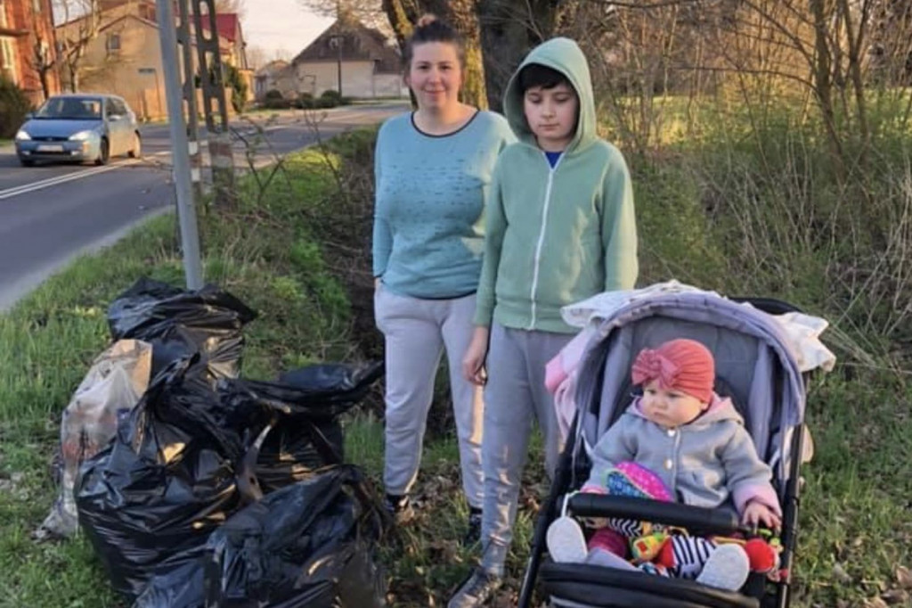 Sprzątają pobocza i liczą butelki