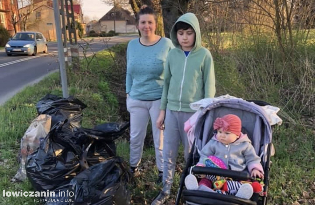 Sprzątają pobocza i liczą butelki