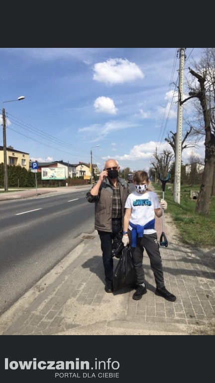 Sprzątają pobocza i liczą butelki