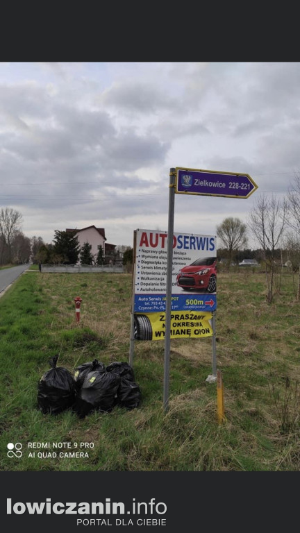 Sprzątają pobocza i liczą butelki
