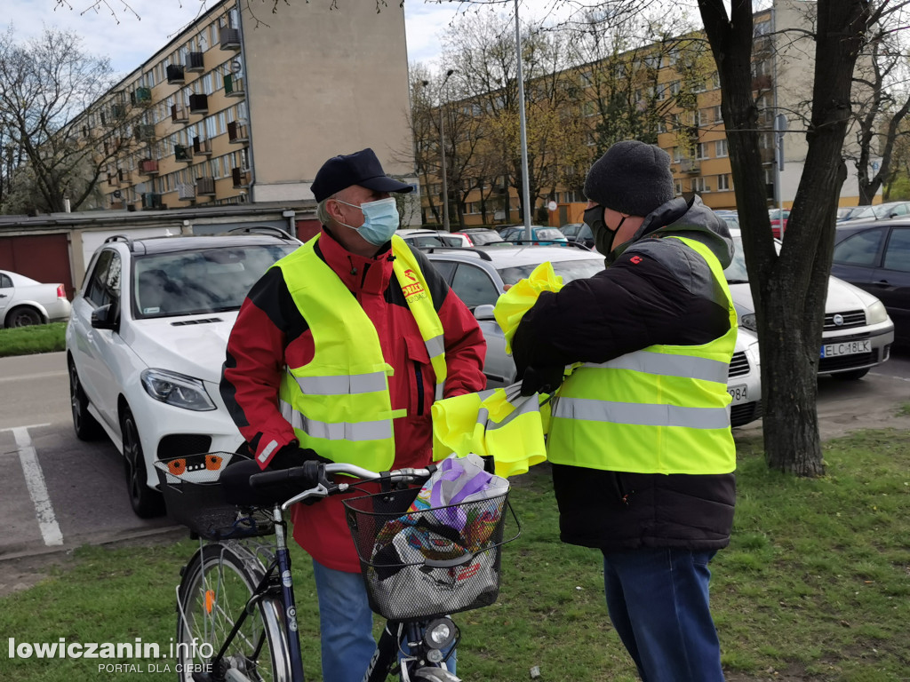 Łowickie.pl rozdaje kamizelki odblaskowe