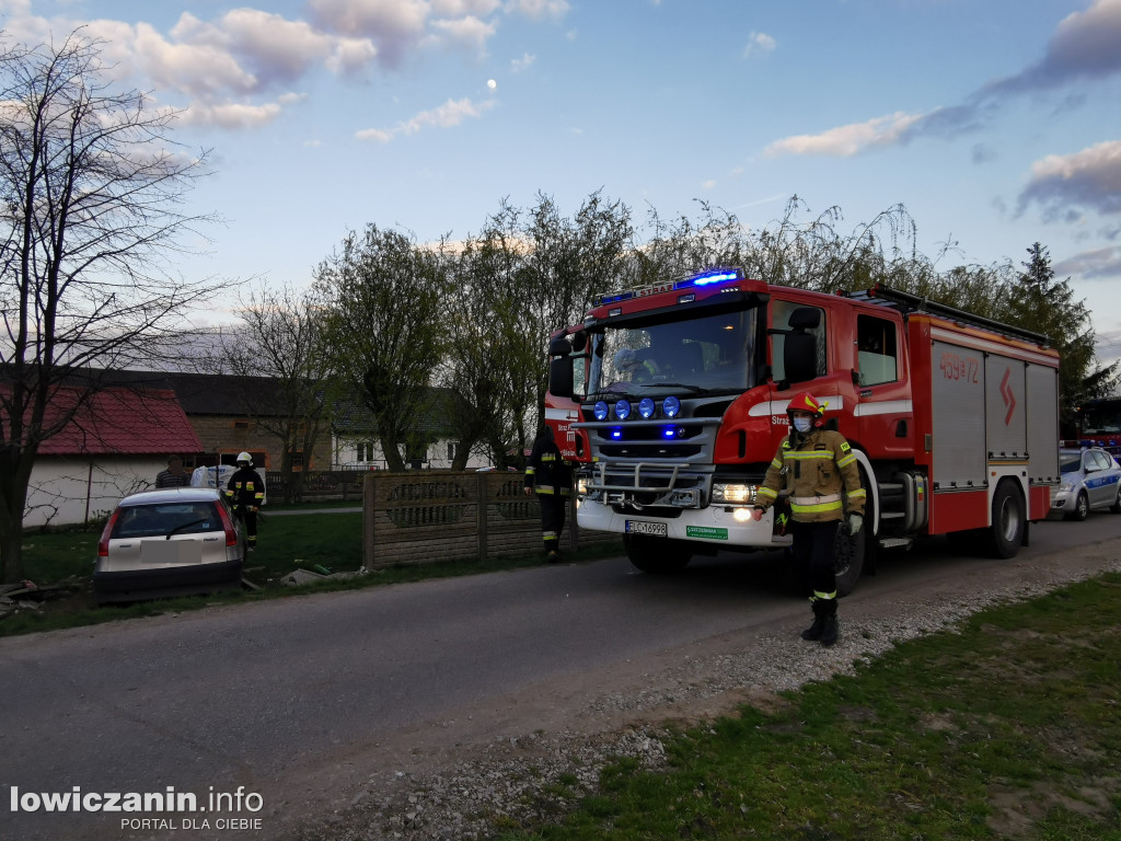 Wypadek z udziałem nietrzeźwego kierowcy