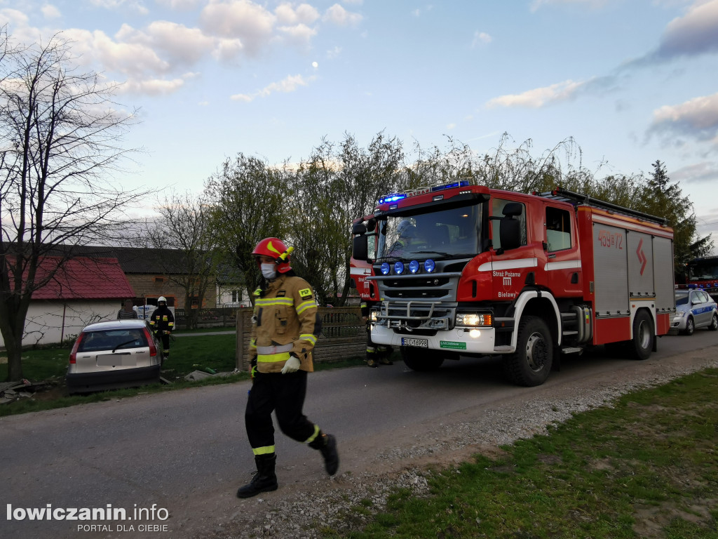 Wypadek z udziałem nietrzeźwego kierowcy