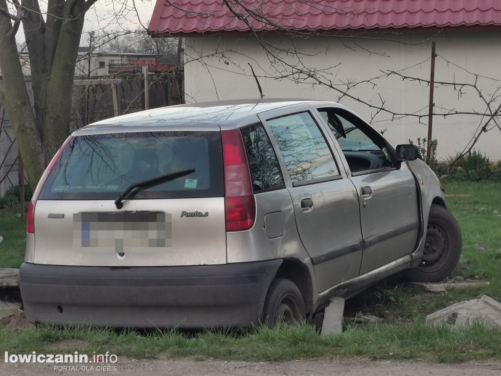 Wypadek z udziałem nietrzeźwego kierowcy
