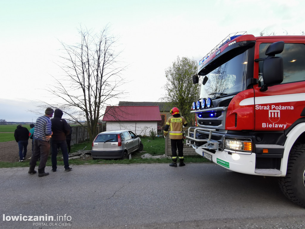 Wypadek z udziałem nietrzeźwego kierowcy