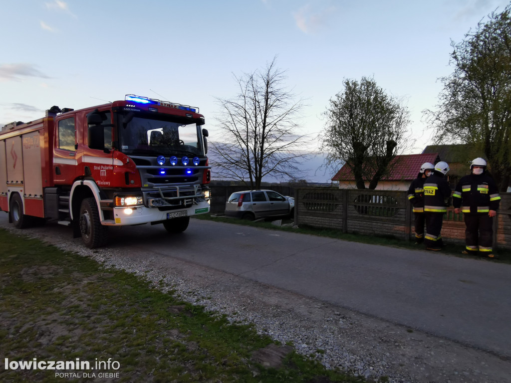 Wypadek z udziałem nietrzeźwego kierowcy