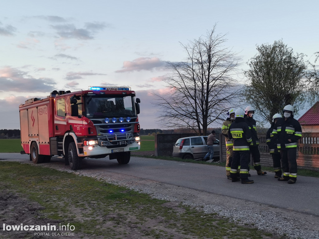 Wypadek z udziałem nietrzeźwego kierowcy