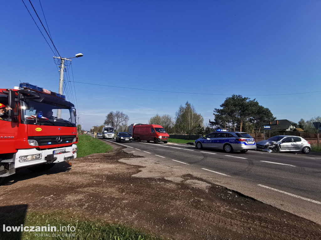 Wypadek na DK 70 w Mysłakowie