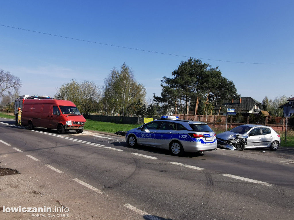 Wypadek na DK 70 w Mysłakowie
