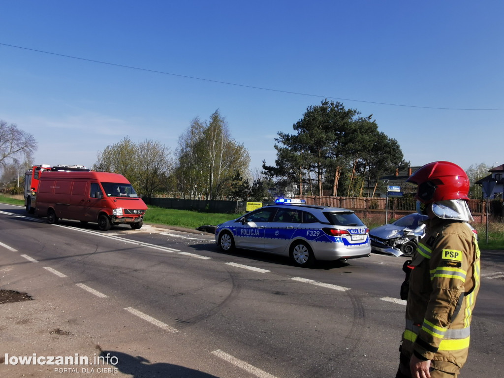Wypadek na DK 70 w Mysłakowie