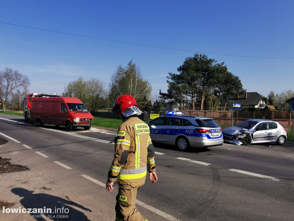 Wypadek na DK 70 w Mysłakowie