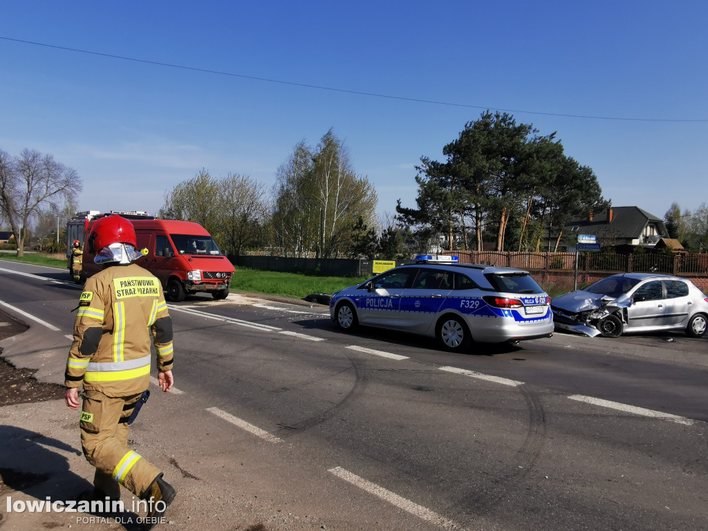 Wypadek na DK 70 w Mysłakowie