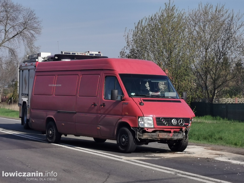 Wypadek na DK 70 w Mysłakowie