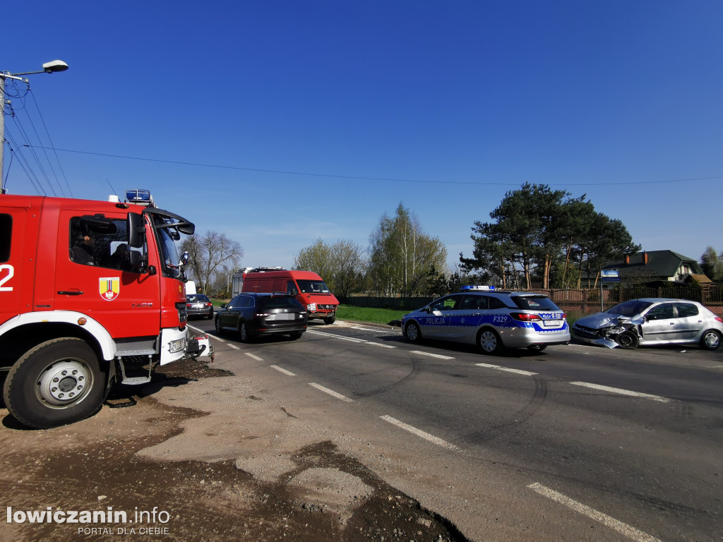 Wypadek na DK 70 w Mysłakowie