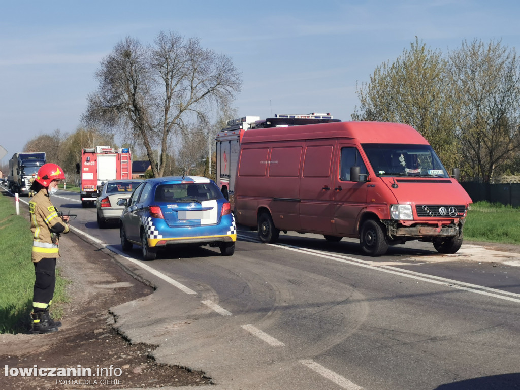 Wypadek na DK 70 w Mysłakowie