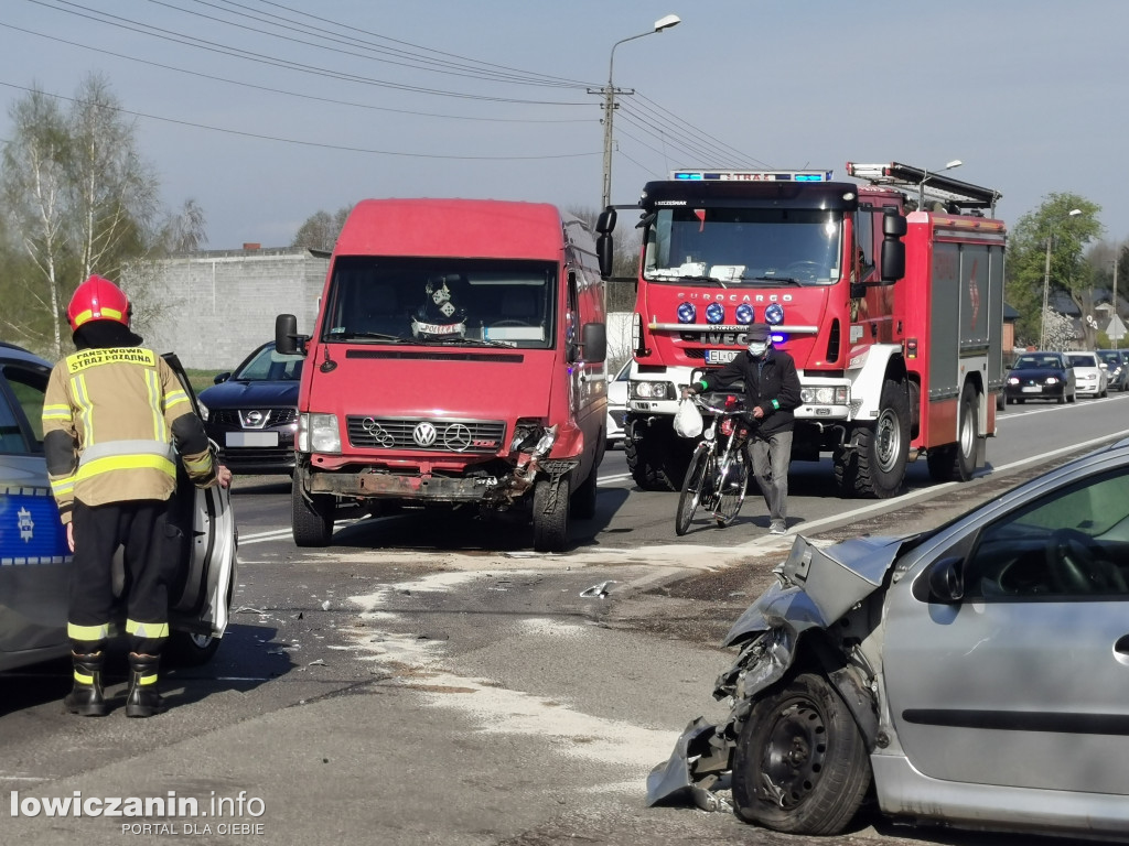 Wypadek na DK 70 w Mysłakowie