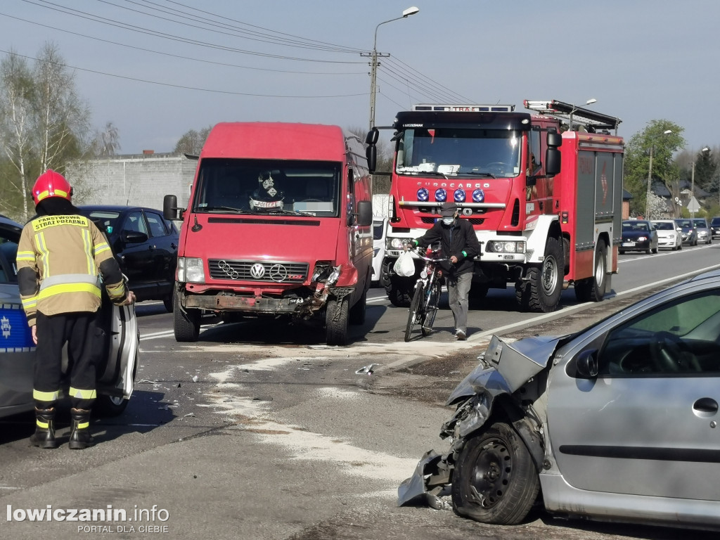 Wypadek na DK 70 w Mysłakowie