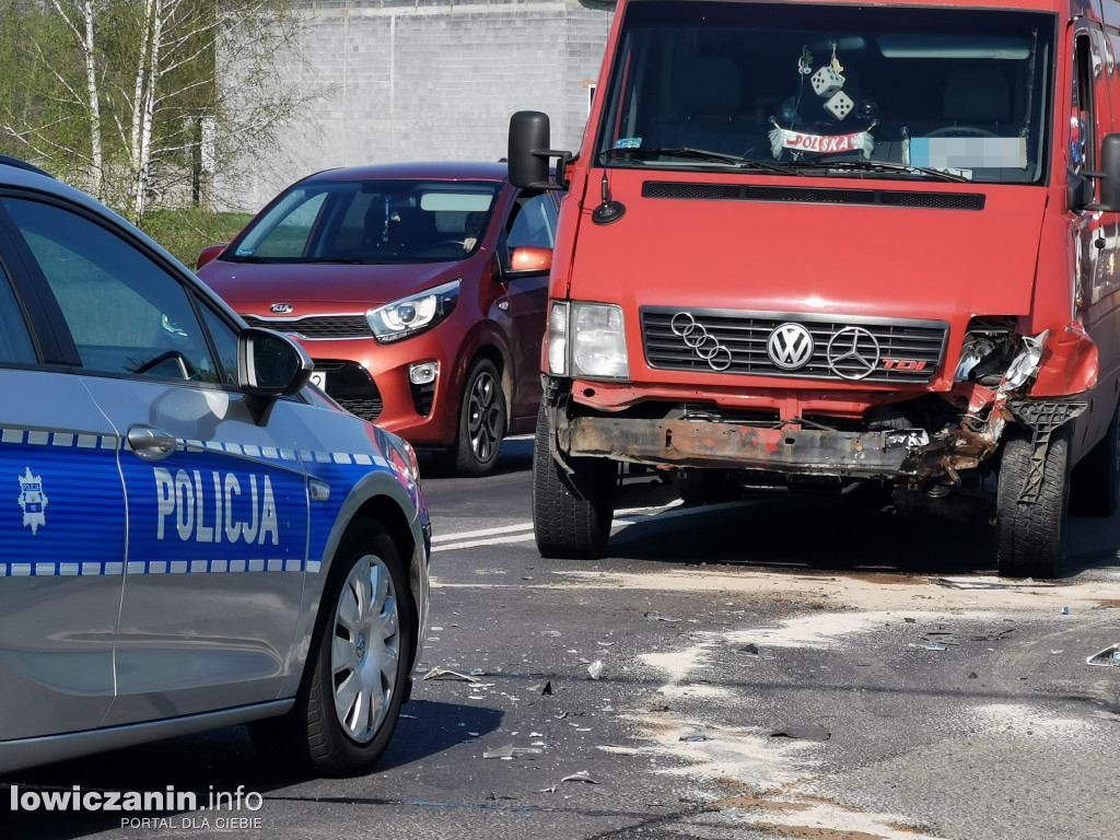 Wypadek na DK 70 w Mysłakowie