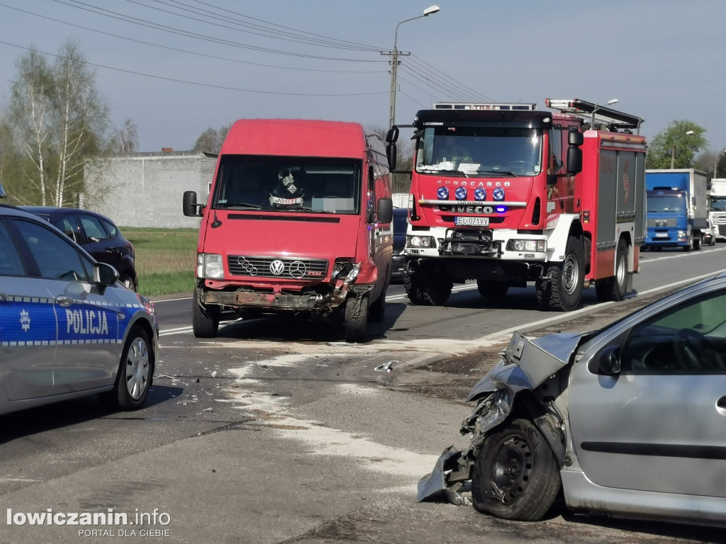 Wypadek na DK 70 w Mysłakowie