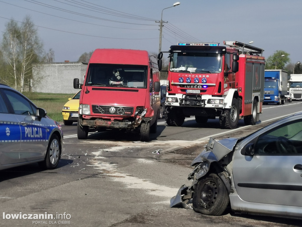 Wypadek na DK 70 w Mysłakowie