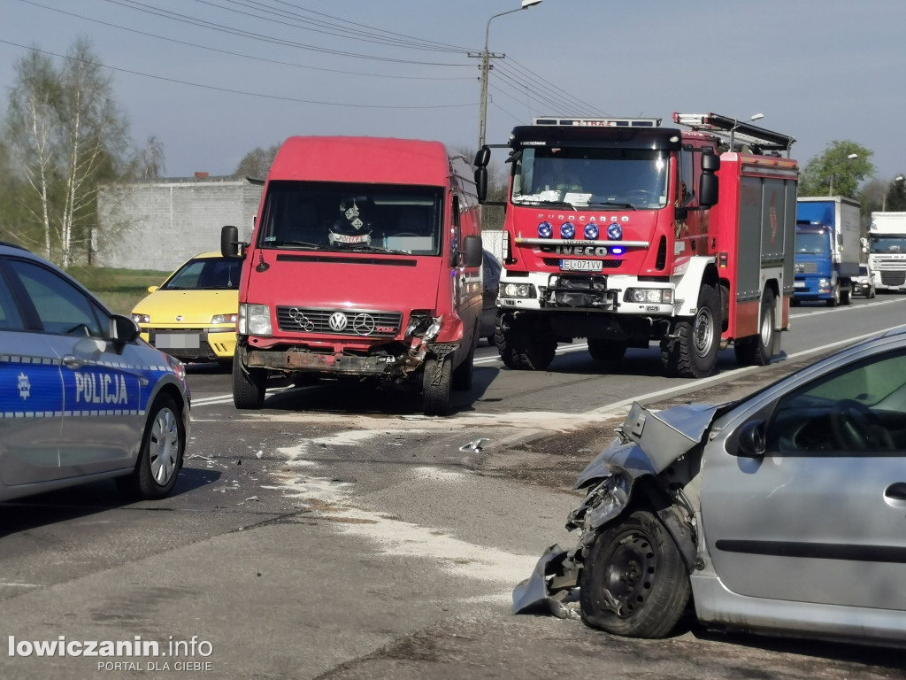 Wypadek na DK 70 w Mysłakowie