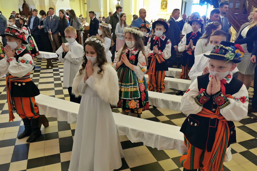 Pierwsze komunie w Łowiczu i okolicach