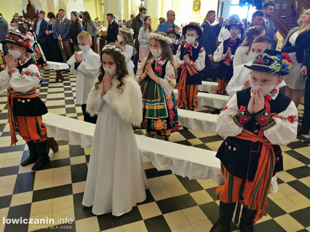 Pierwsze komunie w Łowiczu i okolicach