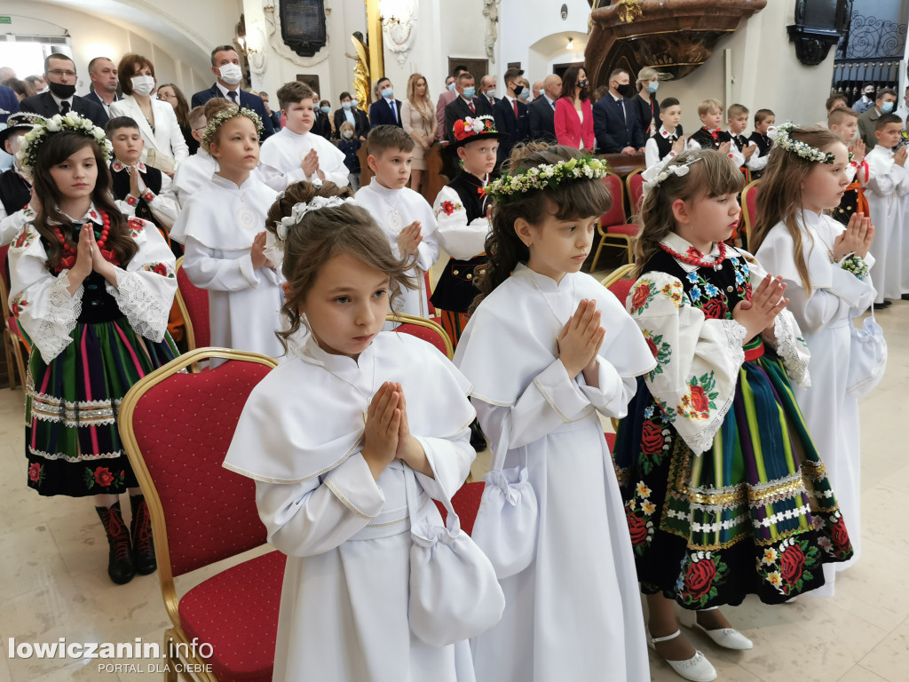 Pierwsze komunie w Łowiczu i okolicach