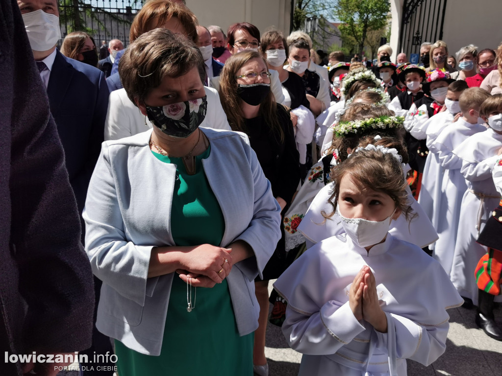 Pierwsze komunie w Łowiczu i okolicach
