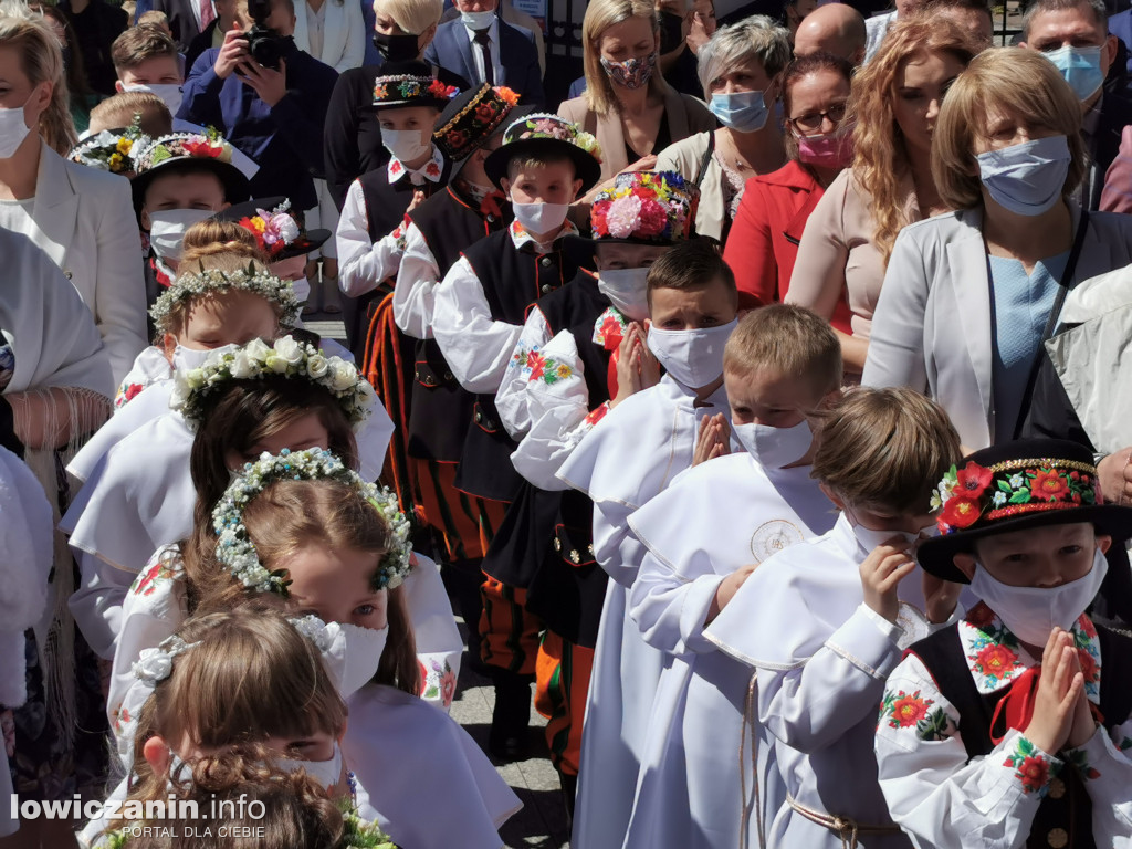 Pierwsze komunie w Łowiczu i okolicach