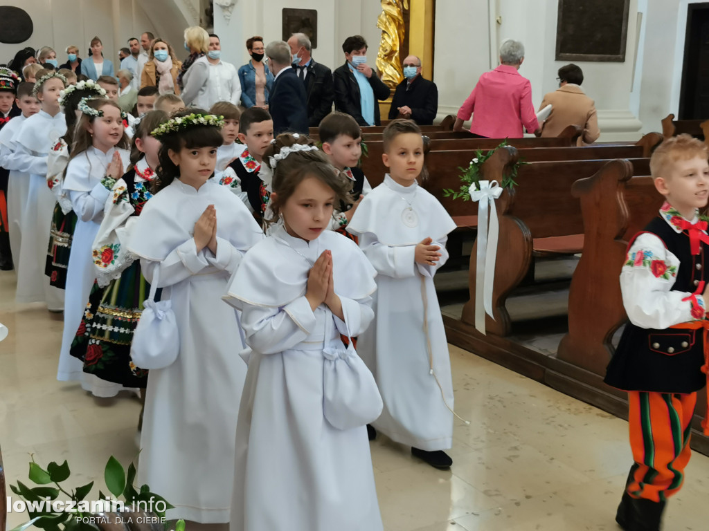 Pierwsze komunie w Łowiczu i okolicach