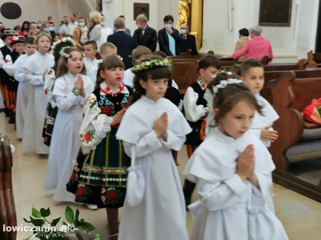 Pierwsze komunie w Łowiczu i okolicach