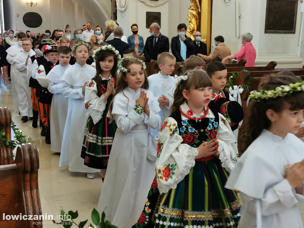 Pierwsze komunie w Łowiczu i okolicach