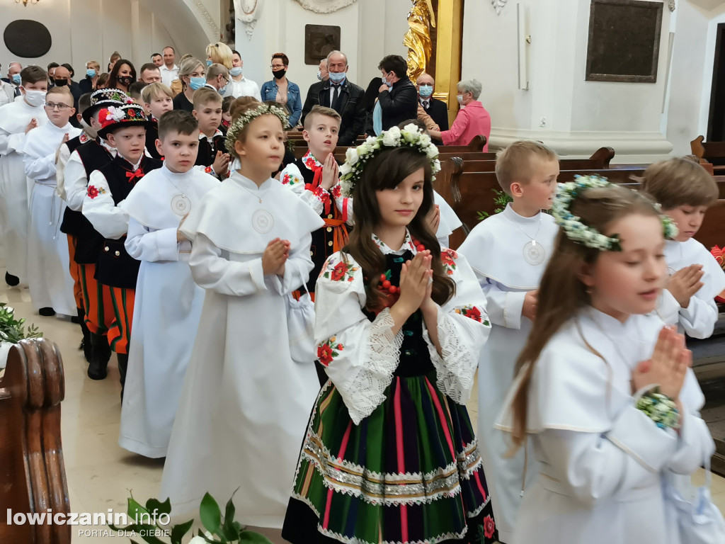 Pierwsze komunie w Łowiczu i okolicach