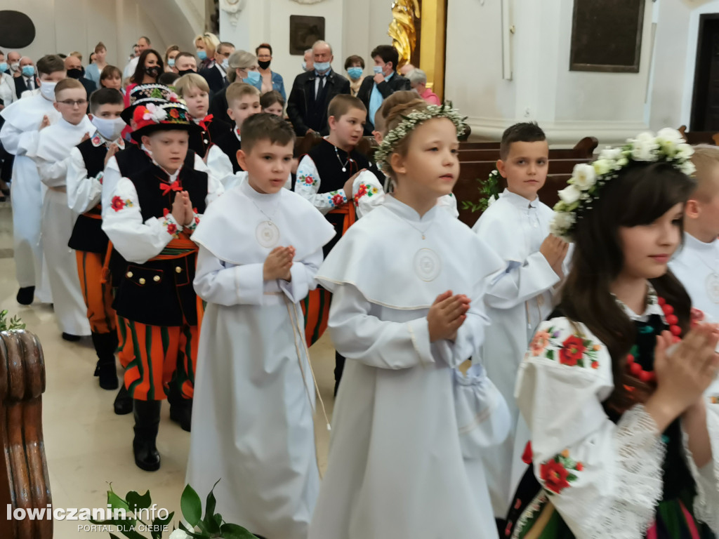 Pierwsze komunie w Łowiczu i okolicach