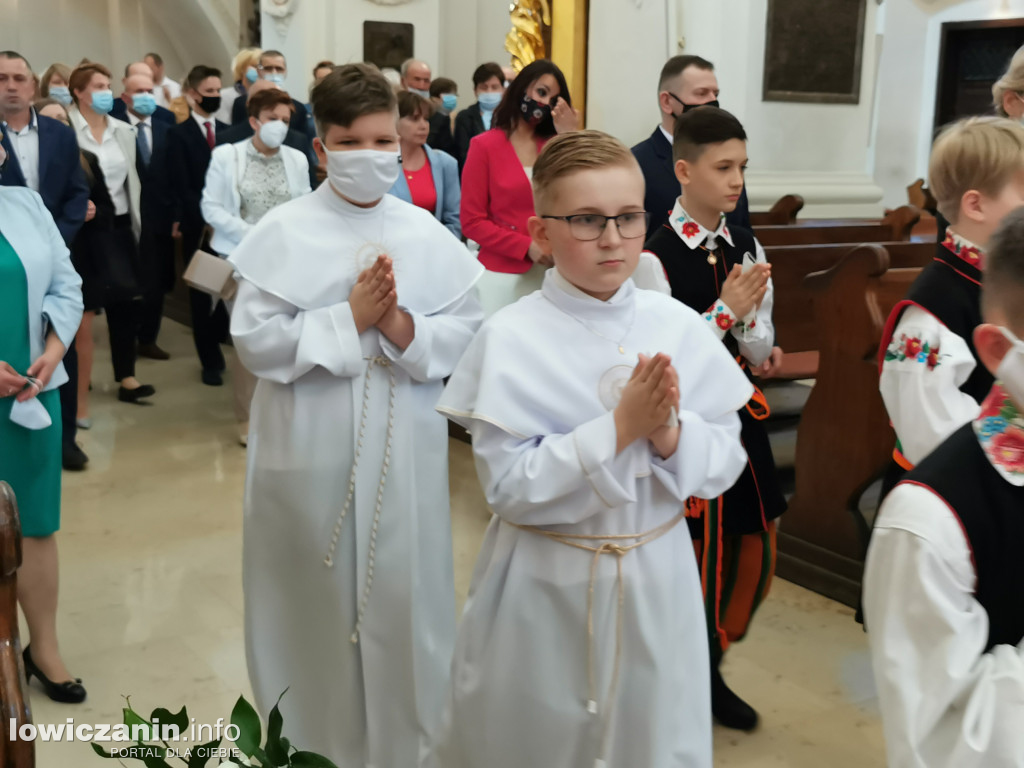 Pierwsze komunie w Łowiczu i okolicach