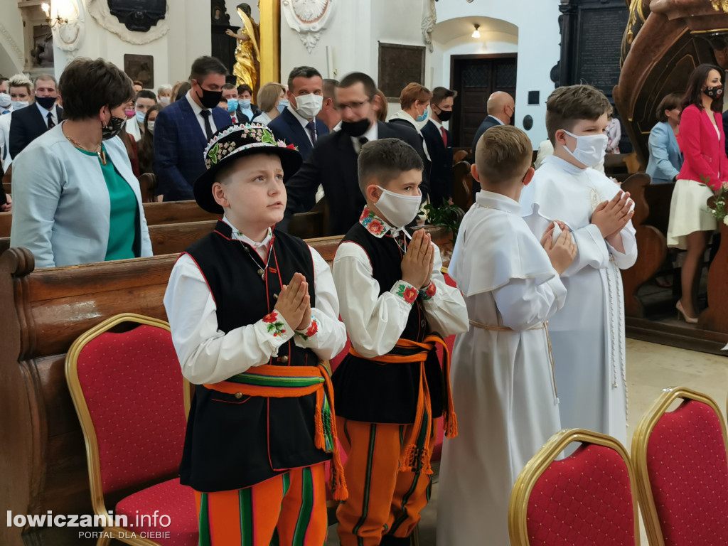 Pierwsze komunie w Łowiczu i okolicach