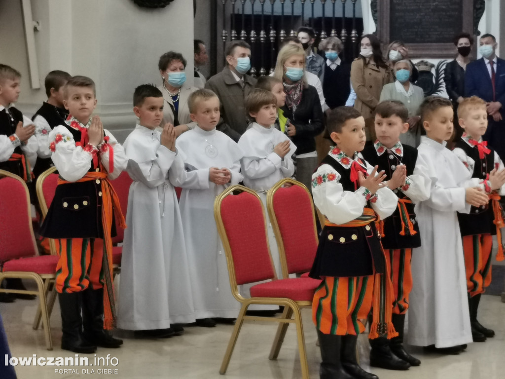 Pierwsze komunie w Łowiczu i okolicach