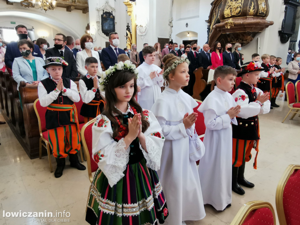 Pierwsze komunie w Łowiczu i okolicach