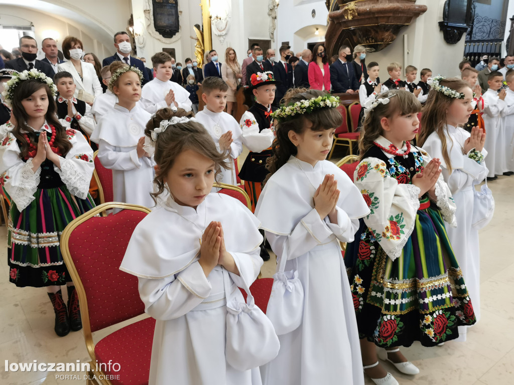 Pierwsze komunie w Łowiczu i okolicach