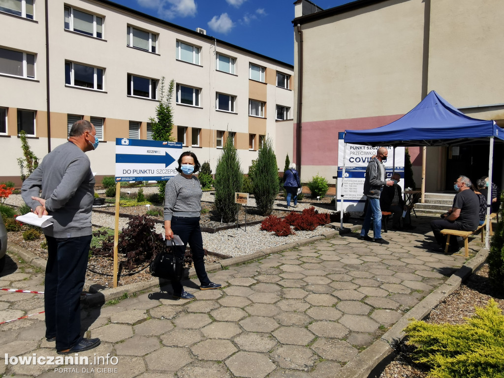 Rekord szczepień w punkcie na Blichu