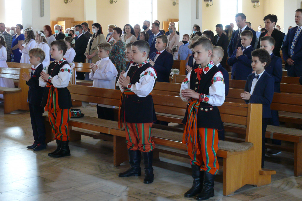 Pierwsze Komunie Święte w kościele p.w. Chrystusa Dobrego Pasterza w Łowiczu