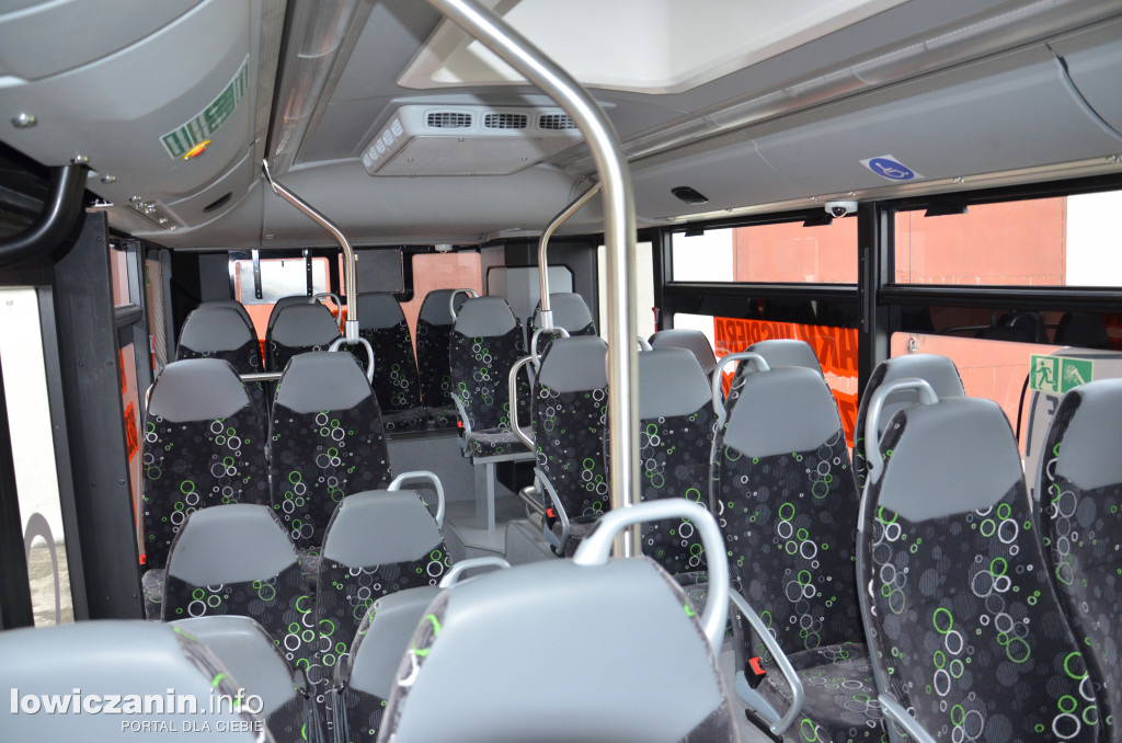 Prezentacja autobusu elektrycznego w gminie Zduny.