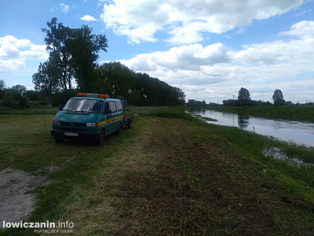 Na plażę nad Bzurą wróciły palmy!