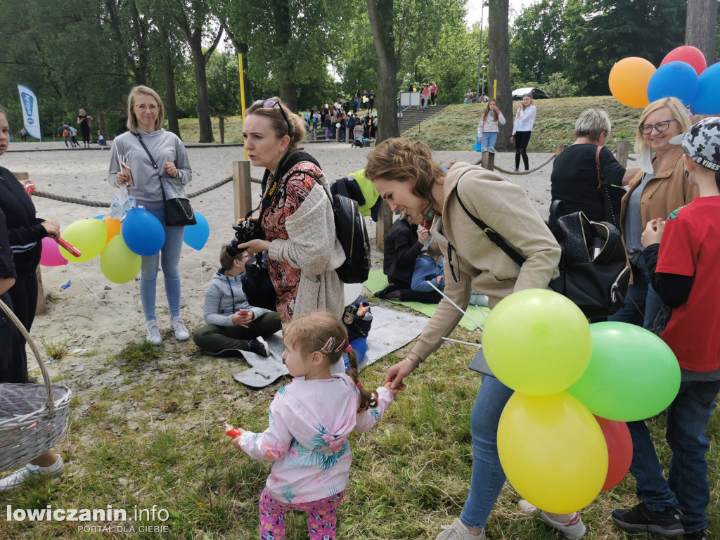 Otwarcie sezonu na plaży nad Bzurą w Łowiczu