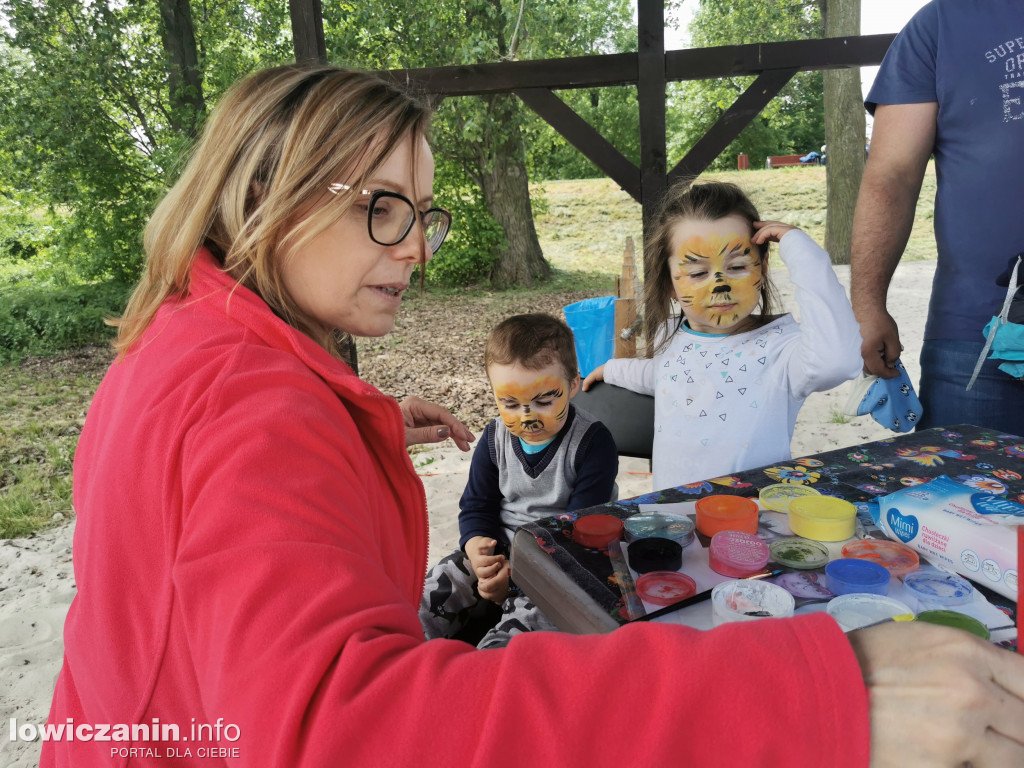 Otwarcie sezonu na plaży nad Bzurą w Łowiczu