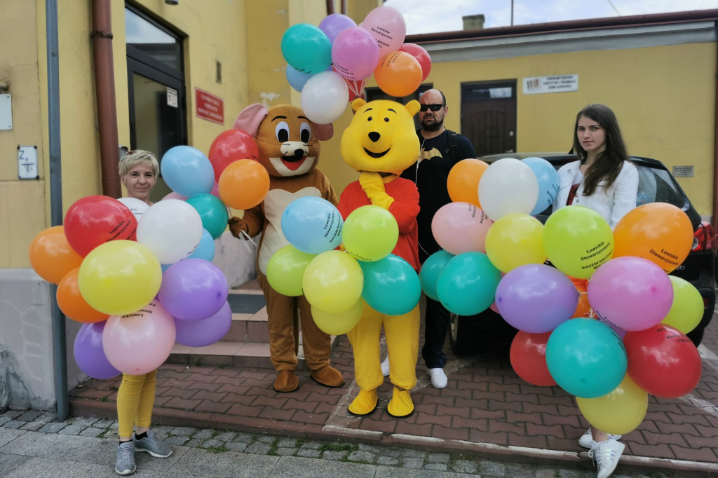 Bajkowe postacie na ulicach Łowicz